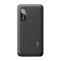 powerbank 10000mah ugreen pb311, usb + usb-c, 20w pd (czarny)