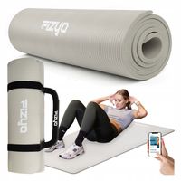 Mata Gimnastyczna do Ćwiczeń Jogi i Pilatesu 190x80 NBR GRUBA 1,5cm