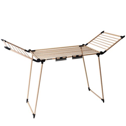 Stojąca suszarka na pranie odzież bieliznę składana balkonowa mocna duża na Arena.pl