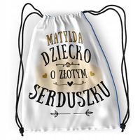 Plecak Sportowy Szkolny Dla Matyldy Córki Dziecka Z Nadrukiem Ze Zdjęciem
