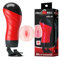 wagina z wibracją crazy bull delia pretty love 12 funkcji