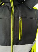 BEZRĘKAWNIK ROBOCZY męski Kamizelka Ocieplana Odblaskowa BHP SOFTSHELL XXL