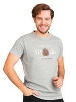 Koszulka męska t-shirt bawełniany szycha XL YOCLUB