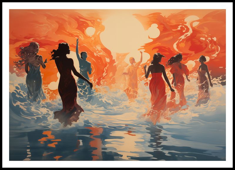 Plakat 100x70cm Taneczny Żar zdjęcie 3