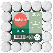 Świeczki Lites Bolsius 3,5h 100 sztuk