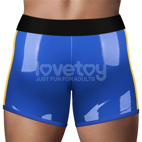 Chic Strap-On shorts (32 - 35 inch waist) Blue zdjęcie 3