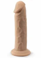 real skin model 2 - 15,2 cm, silikonowy, dwuwarstwowy, z przyssawką