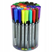 Cienkopisy Pentel Pointliner 44 sztuki w pojemniku