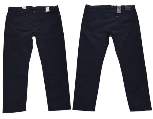 Męskie jeansy Levi's 502 Taper Stretch Big&Tall 596840009 czarne - W48/L34 na Arena.pl