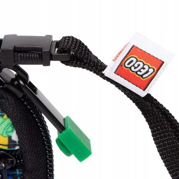 LEGO PORTFEL NA SMYCZY NINJAGO LLOYD GREEN zdjęcie 2