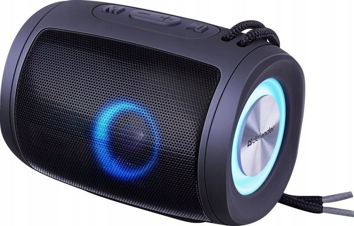 DEFENDER Przenośny Mini Głośnik Bluetooth 5.3 LED FM MP3 SD zdjęcie 8