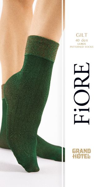 SKARPETKI GILT 40 DEN uni cherry red zdjęcie 3