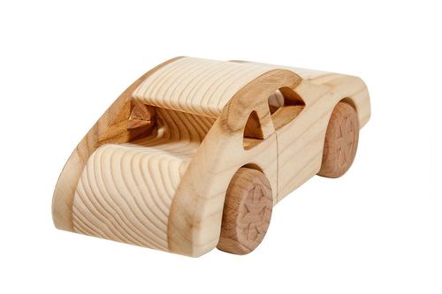 Autko z drewna "Porsche" na Arena.pl