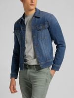 MĘSKA KURTKA JEANSOWA LEE SLIM RIDER MID VISUAL CODY L89RNLQN S