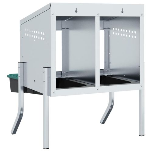 Kurnik 2-komorowy z nóżkami, ocynkowana stal na Arena.pl