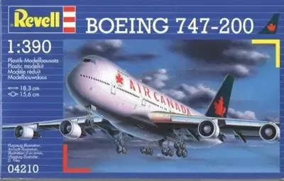 Model samolotu Boeing 747 zdjęcie 1