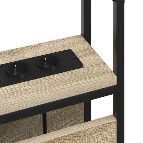 Zagłówek do przechowywania z półką dąb sonoma 100 cm na Arena.pl