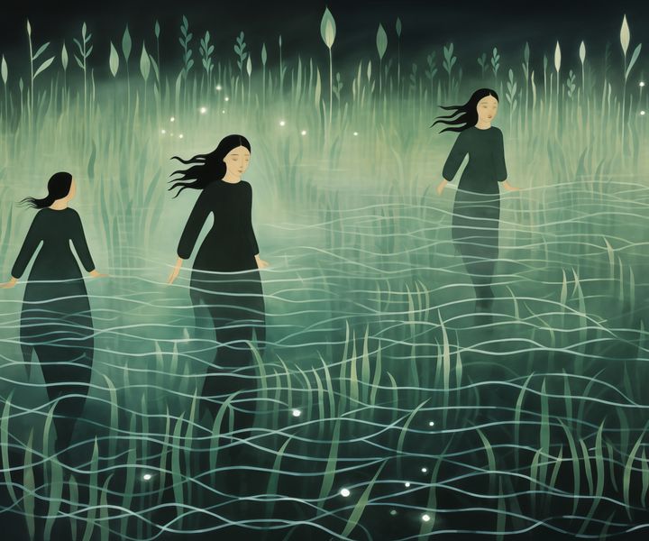 Plakat 60x50cm Pośród Ciszy zdjęcie 1