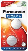 Bateria litowa guzikowa Panasonic CR2016 3V 2 szt.