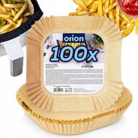 100x Wkład AIR FRYER frytkownicy beztłuszczowej papierowy papier pieczenia