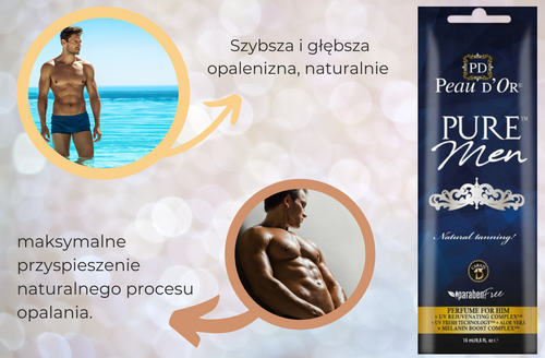 Peau d'Or Pure Men Do Opalania Saszetka na Arena.pl