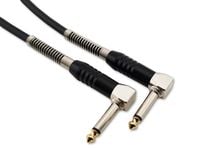 Kabel instrumentalny JACK 6,3mm kątowy 1,5m Red's Music GC0315C-BLK PL