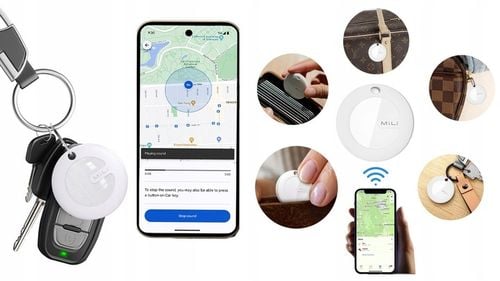 Lokalizator GPS MiTag MiLi ANDROID + Etui Brelok do plecaka kluczy dla na Arena.pl