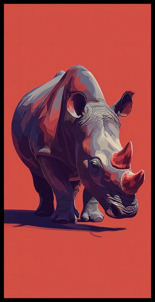 Plakat 50x100cm Marszujący Gigant zdjęcie 2