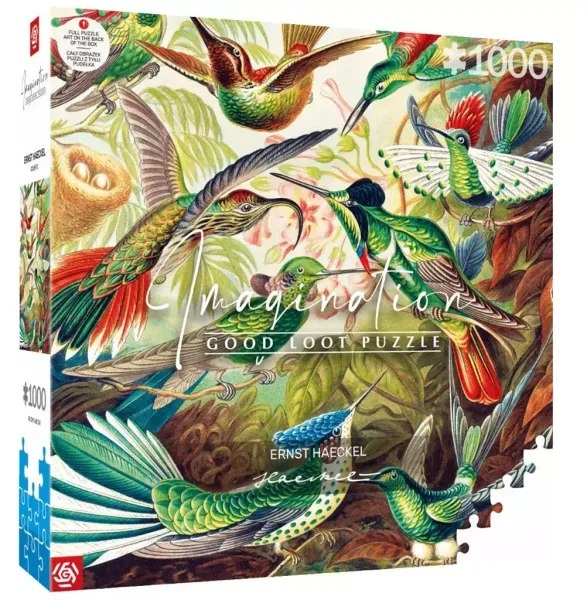 Puzzle Imagination 1000 Ernst Haeckel - Kolibry zdjęcie 1