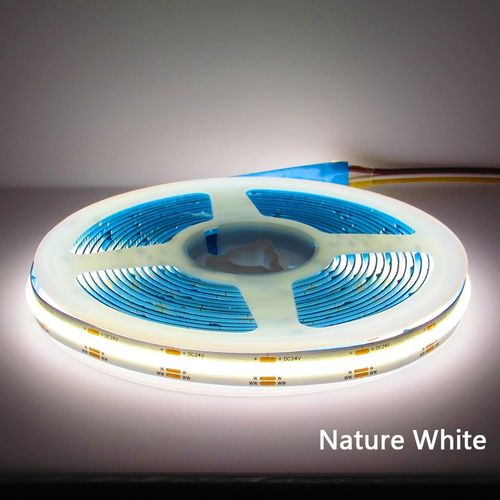 Taśma LED COB 12V 480 diod na metr Neon Neutralny 5m linia światła LED na Arena.pl