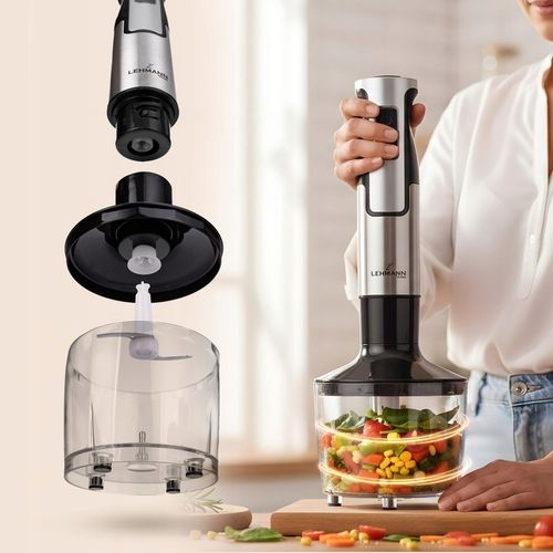 MOCNY BLENDER RĘCZNY WIELOFUNKCYJNY MIKSER NAJMOCNIEJSZY SILNIK OSTRZE na Arena.pl