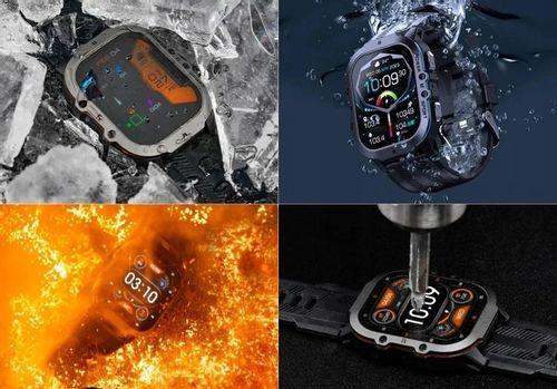 SMARTWATCH MĘSKI C26 AMOLED MENU PL WODOODPORNE KROKOMIERZ watch ZEGAREK na Arena.pl