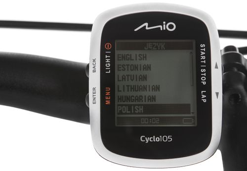 Licznik MIO Cyclo 105 + moduł GPS na Arena.pl