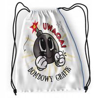 Plecak Sportowy Szkolny Dla Grafika Worek Z Nadrukiem Ze Zdjęciem