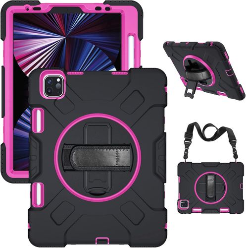 Pancerne Etui z Obrotową Podstawką do iPad Pro 11 2022/21/20 Czarne na Arena.pl