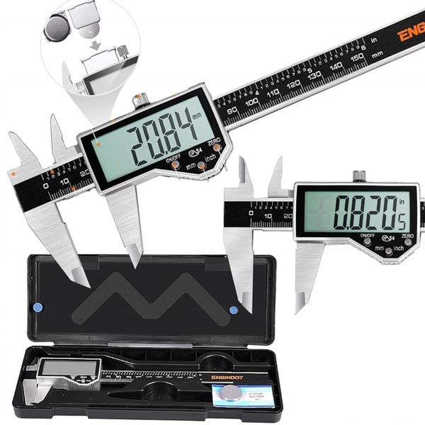 SUWMIARKA CYFROWA ELEKTRONICZNA LCD 150MM ENGINDOT zdjęcie 1