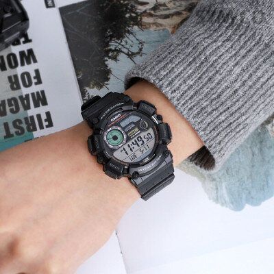 ZEGAREK MĘSKI CASIO Digital Moonphase  WS-1500H-1A + BOX na Arena.pl