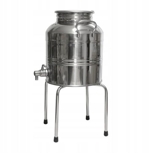 KRAN zawór kulowy STAL nierdzewna INOX gwint 1/2 cala 1/2" KRANIK do beczka na Arena.pl