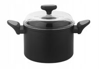 GARNEK 24X17CM Z POKRYWĄ NOIS SILVER 7,4L Z POWŁOKĄ GREBLON C 3+