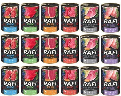 Dolina Noteci RAFI mix smaków 24 x 400g na Arena.pl