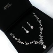 Komplet ślubny FLORAL silver