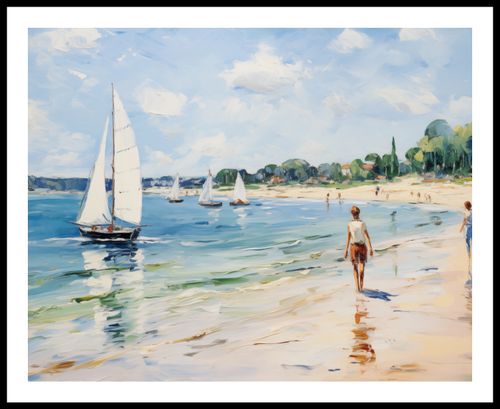 Plakat 76x60,5cm Życie na Brzegu na Arena.pl