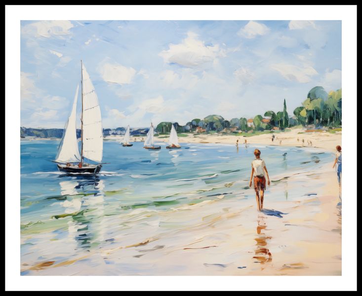 Plakat 76x60,5cm Życie na Brzegu zdjęcie 3