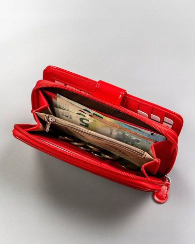 duży, wygodny portfel damski ze skóry ekologicznej - 4u cavaldi na Arena.pl