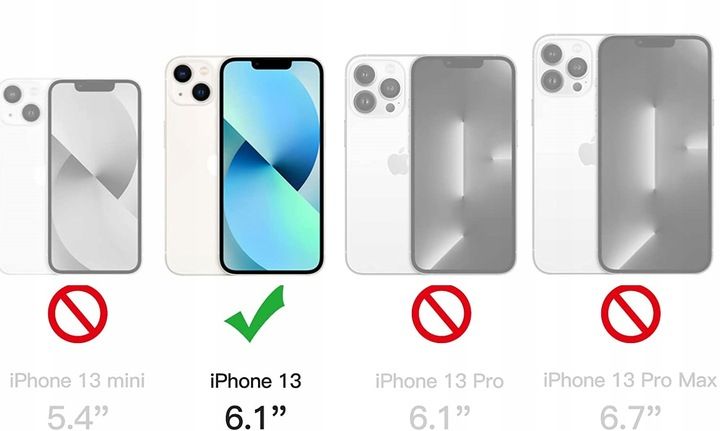 Etui Do iPhone 13 + Szkło 9H WZMACNIANE 360° do MAGSAFE CLEAR CASE zdjęcie 6