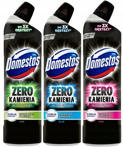 zestaw 3x 750ml domestos zero kamienia na Arena.pl