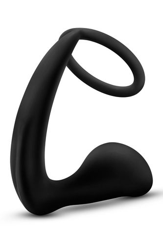 blush anal adventures platinum cock ring plug black na Arena.pl
