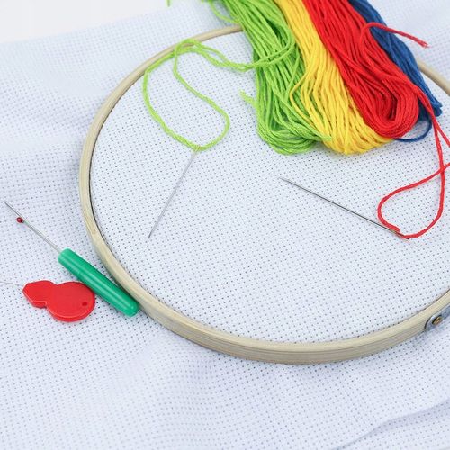 Kanwa płótno do haftowania haftu 30x45cm 6 szt. na Arena.pl