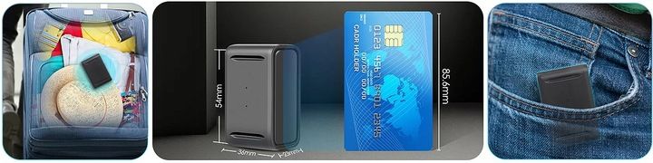 MINI LOKALIZATOR POJAZDU GPS PODSŁUCH ŚLEDZENIE MOCNY MAGNES BEZ ABONAMENTU zdjęcie 7