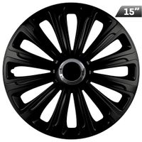 Kołpaki Trend RC black 15", 4 szt.